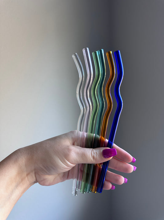 Squiggle Straw 1pc